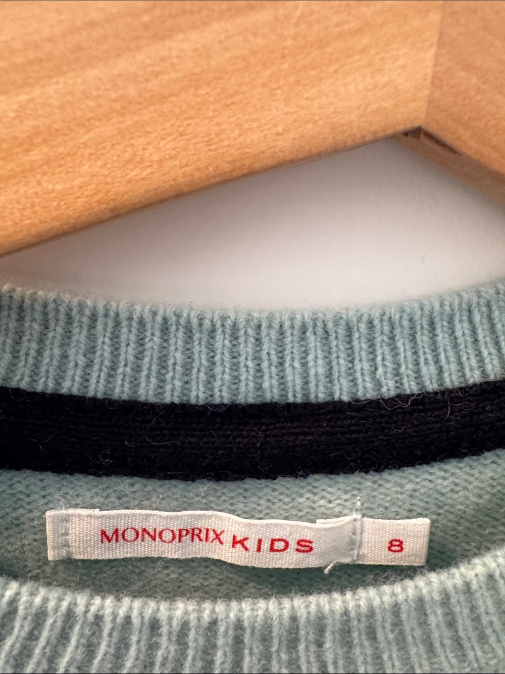 Kids Light Blue Sweater with Scooter Dog Graphic - Picture 2 of 4